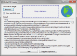 Main Data URI Creator interface